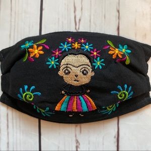 FACE MASK 💐 MEXICAN EMBROIDERED